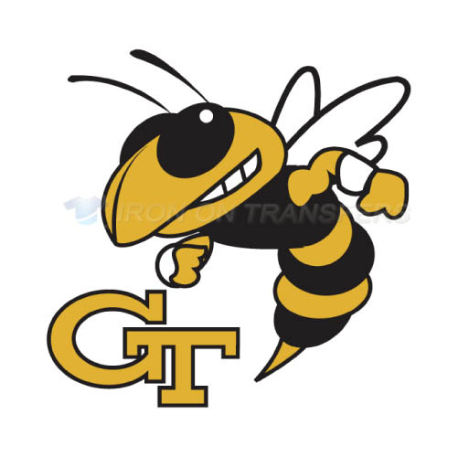 Georgia Tech Yellow Jackets Logo T-shirts Iron On Transfers N449 - Click Image to Close